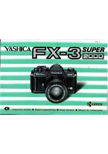 Yashica FX 3 manual. Camera Instructions.
